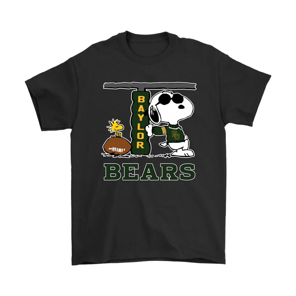 Snoopy Joe Cool And Woodstock The Baylor Bears Ncaa Unisex T-Shirt, Hoodie, Sweatshirt