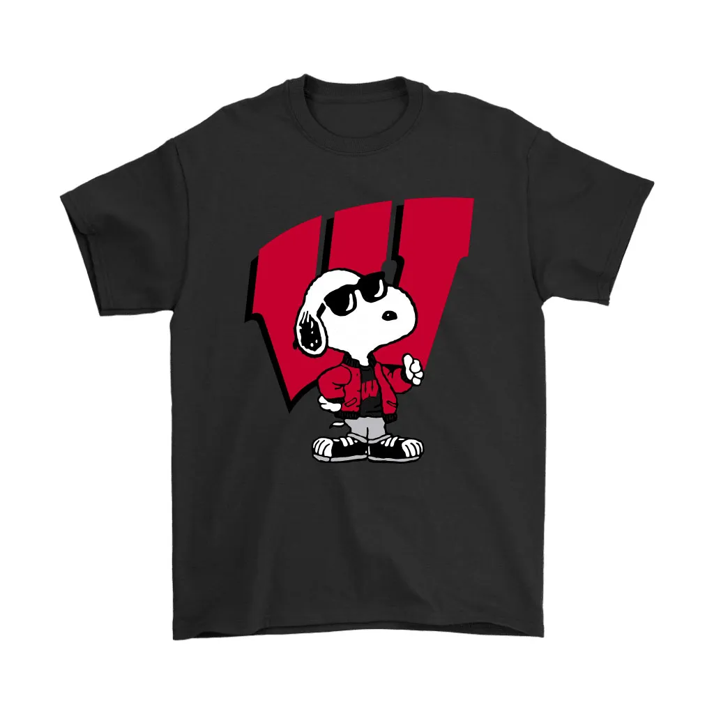 Snoopy Joe Cool To Be The Wisconsin Badgers Ncaa Unisex T-Shirt, Hoodie, Sweatshirt