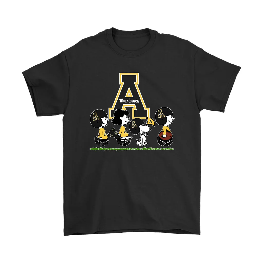 Snoopy The Peanuts Cheer For The Appalachian State Mountaineers Ncaa Unisex T-Shirt, Hoodie, Sweatshirt