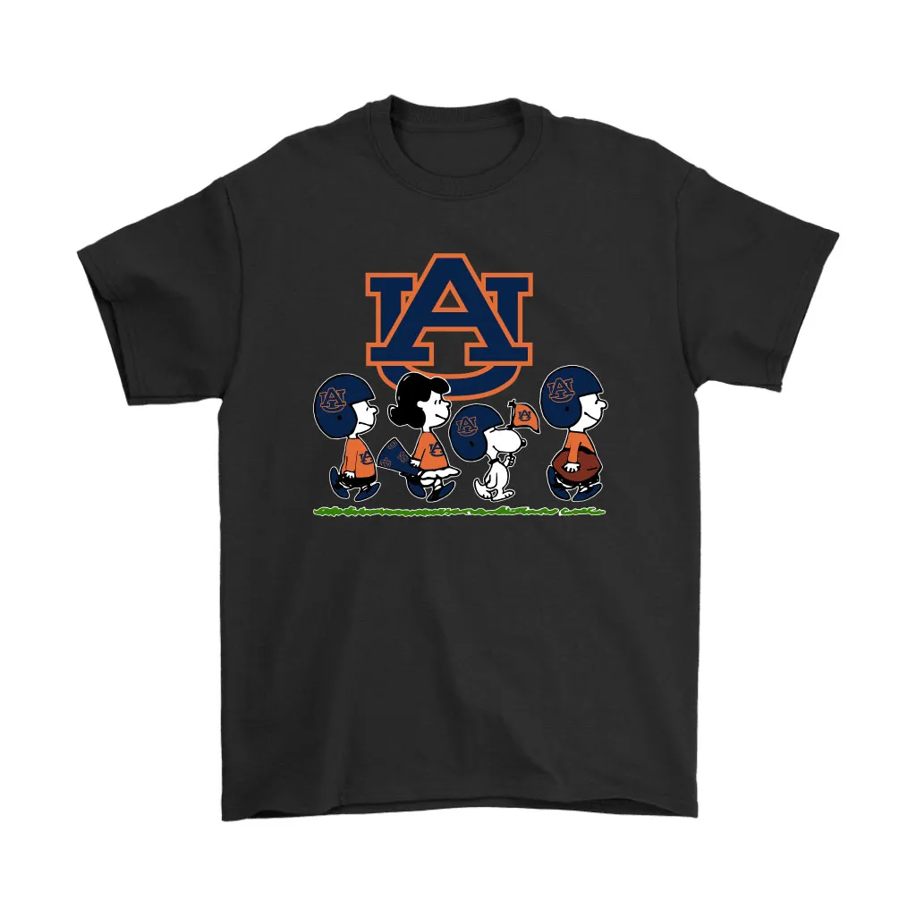 Snoopy The Peanuts Cheer For The Auburn Tigers Ncaa Unisex T-Shirt, Hoodie, Sweatshirt