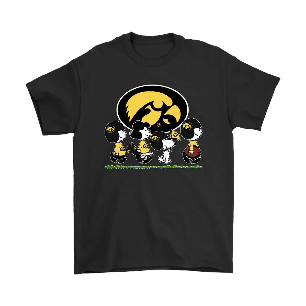 Snoopy The Peanuts Cheer For The Iowa Hawkeyes Ncaa Unisex T-Shirt, Hoodie, Sweatshirt