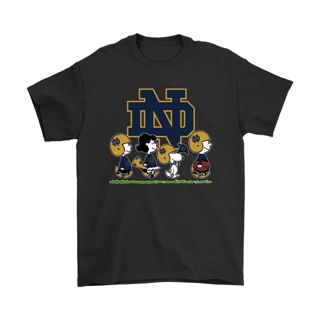 Snoopy The Peanuts Cheer For The Notre Dame Fighting Irish Ncaa Unisex T-Shirt, Hoodie, Sweatshirt