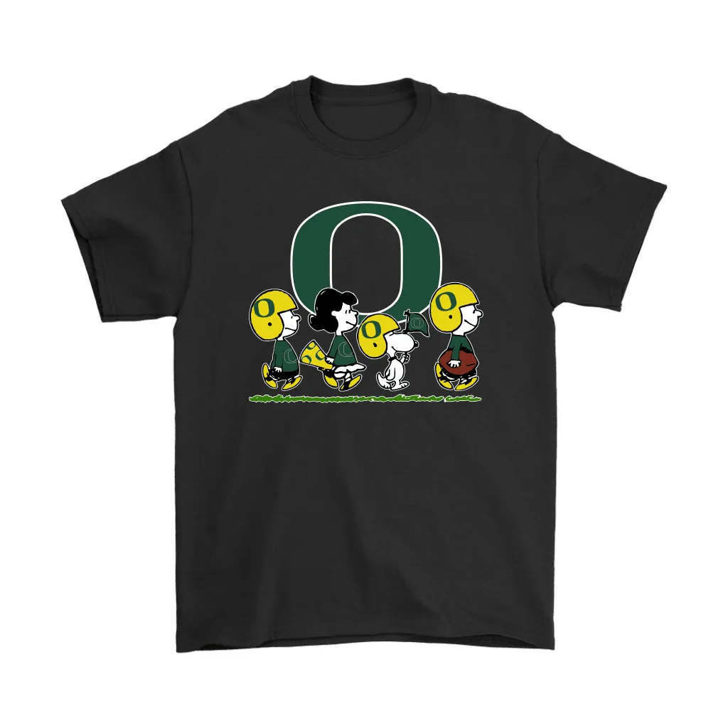 Snoopy The Peanuts Cheer For The Oregon Ducks Ncaa Unisex T-Shirt, Hoodie, Sweatshirt