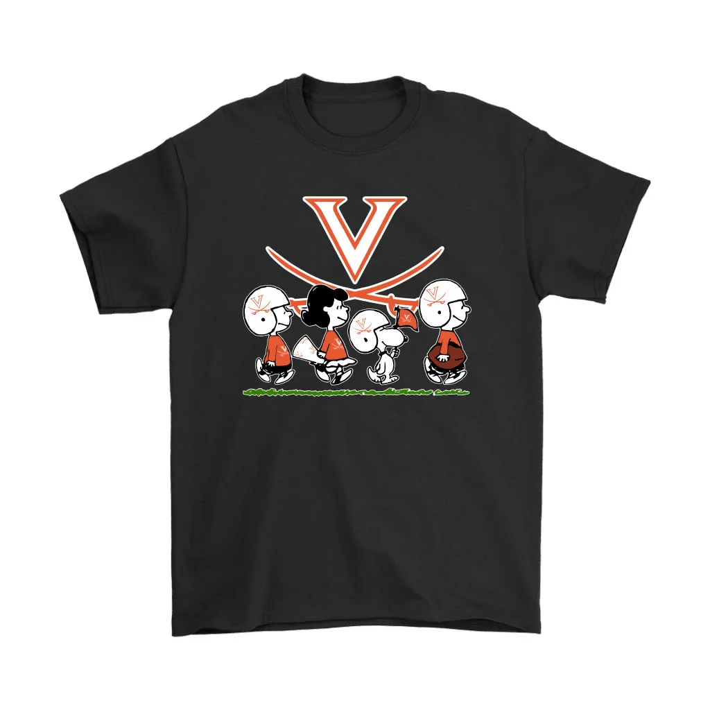 Snoopy The Peanuts Cheer For The Virginia Cavaliers Ncaa Unisex T-Shirt, Hoodie, Sweatshirt