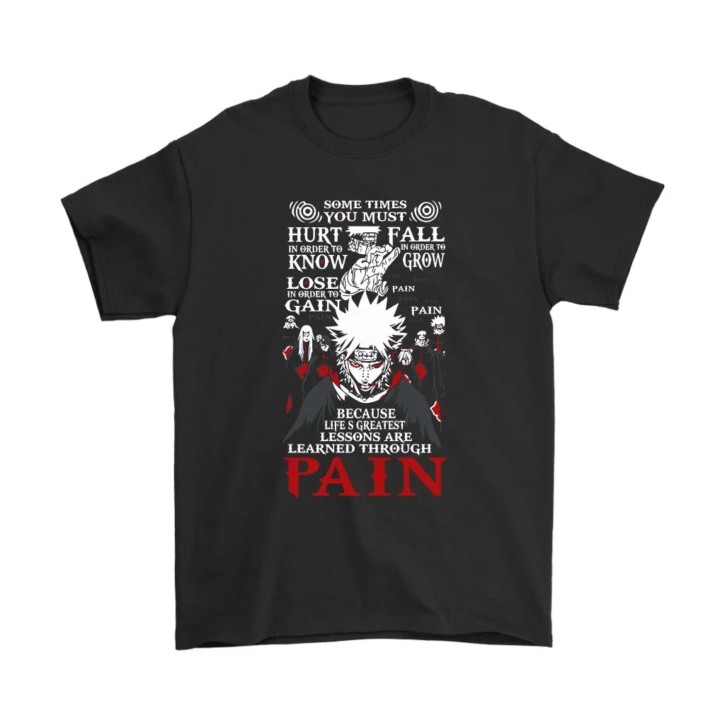 Sometimes You Must Hurt To Know Fall To Grow Learn Through Pain Unisex T-Shirt, Hoodie, Sweatshirt