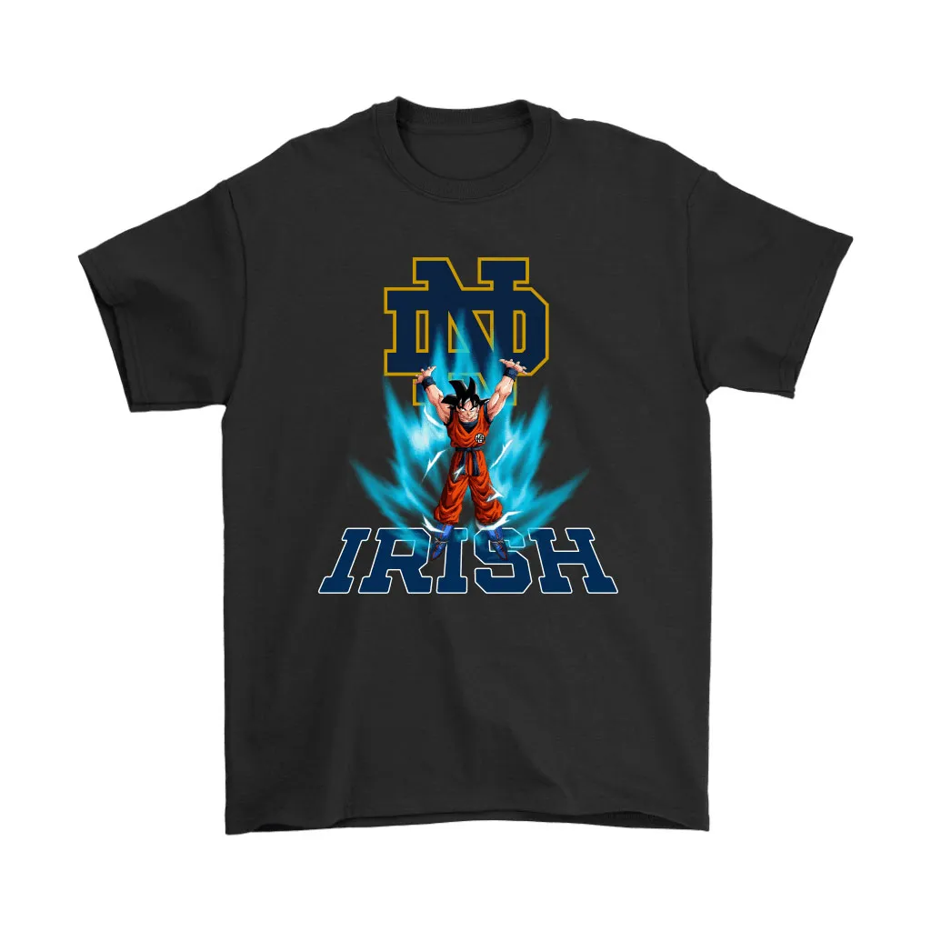 Son Goku Shares Your Energy Notre Dame Fighting Irish Unisex T-Shirt, Hoodie, Sweatshirt