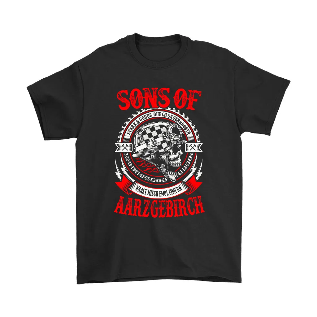 Sons Of Aarzgebirch Stark Gruub Durch Sauerbrootn Unisex T-Shirt, Hoodie, Sweatshirt