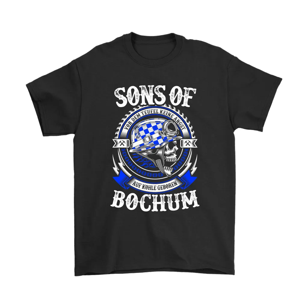 Sons Of Bochum Vor Dem Teufel Keine Angst Auf Kohle Geboren Unisex T-Shirt, Hoodie, Sweatshirt