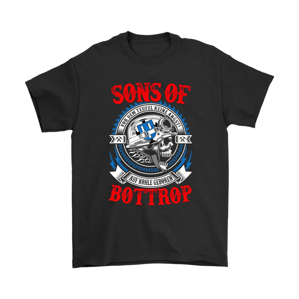 Sons Of Bottrop Vor Dem Teufel Keine Angst Auf Kohle Geboren Unisex T-Shirt, Hoodie, Sweatshirt