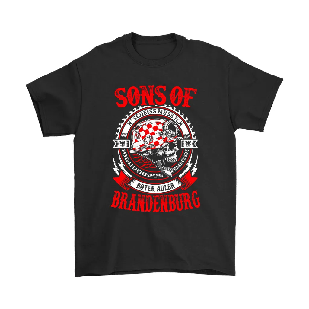 Sons Of Brandenburg N Scheiss Muss Ich Roter Adler Unisex T-Shirt, Hoodie, Sweatshirt