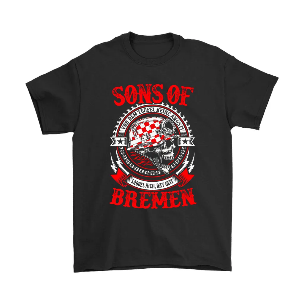 Sons Of Bremen Vor Dem Teufel Keine Angst Sabbel Nich Dat Gett Unisex T-Shirt, Hoodie, Sweatshirt