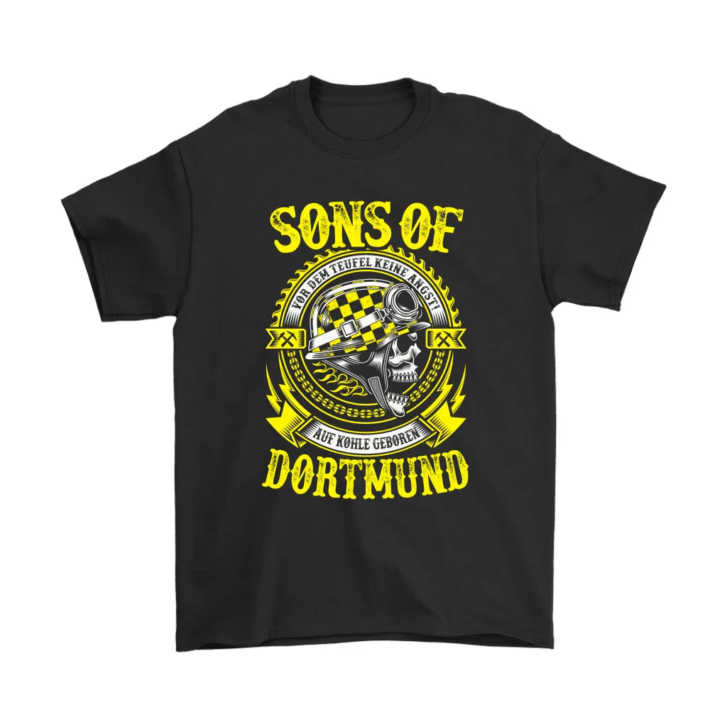 Sons Of Dortmund Vor Dem Teufel Keine Angst Auf Kohle Geboren Unisex T-Shirt, Hoodie, Sweatshirt