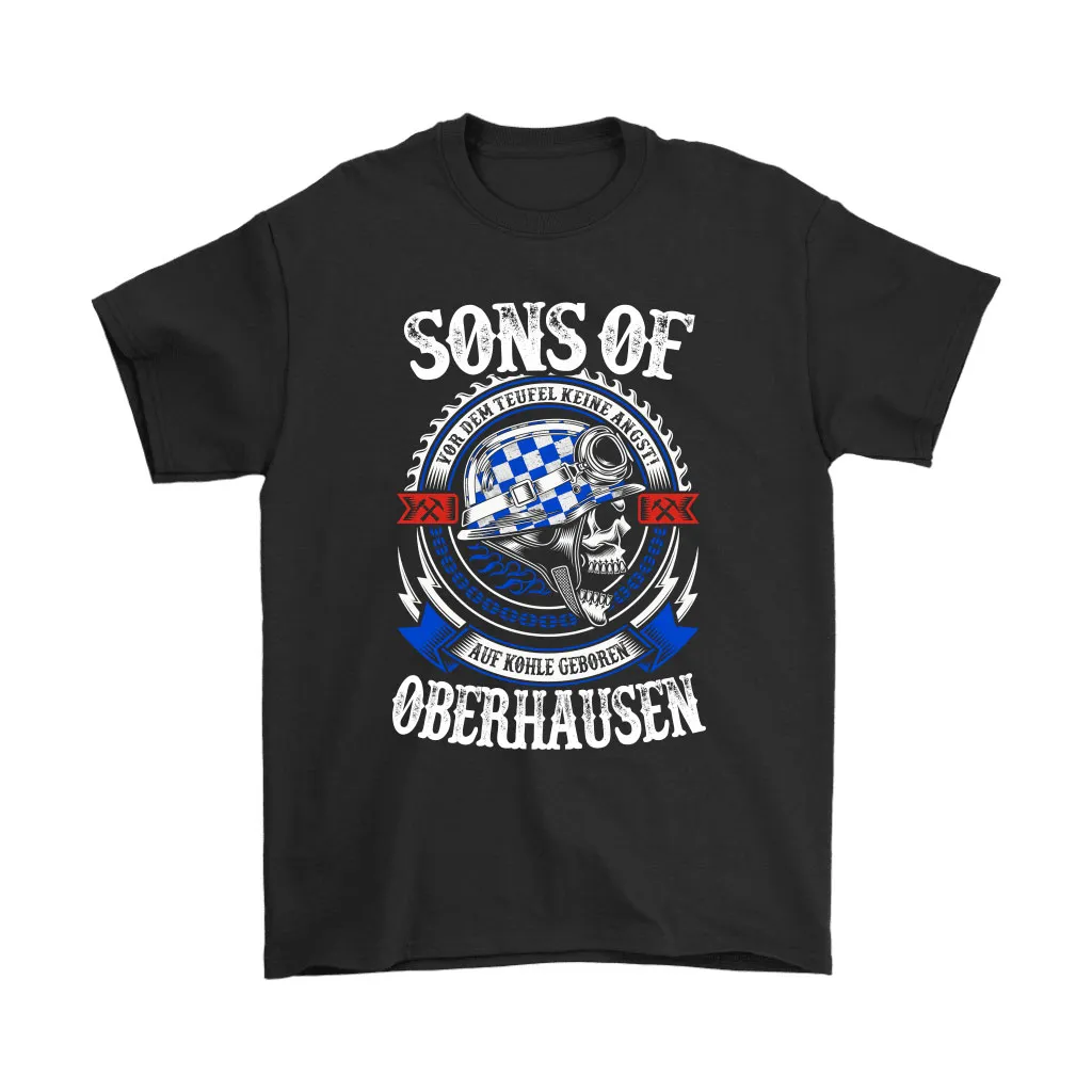 Sons Of Oberhausen Vor Dem Teufel Keine Angst Auf Kohle Geboren Unisex T-Shirt, Hoodie, Sweatshirt