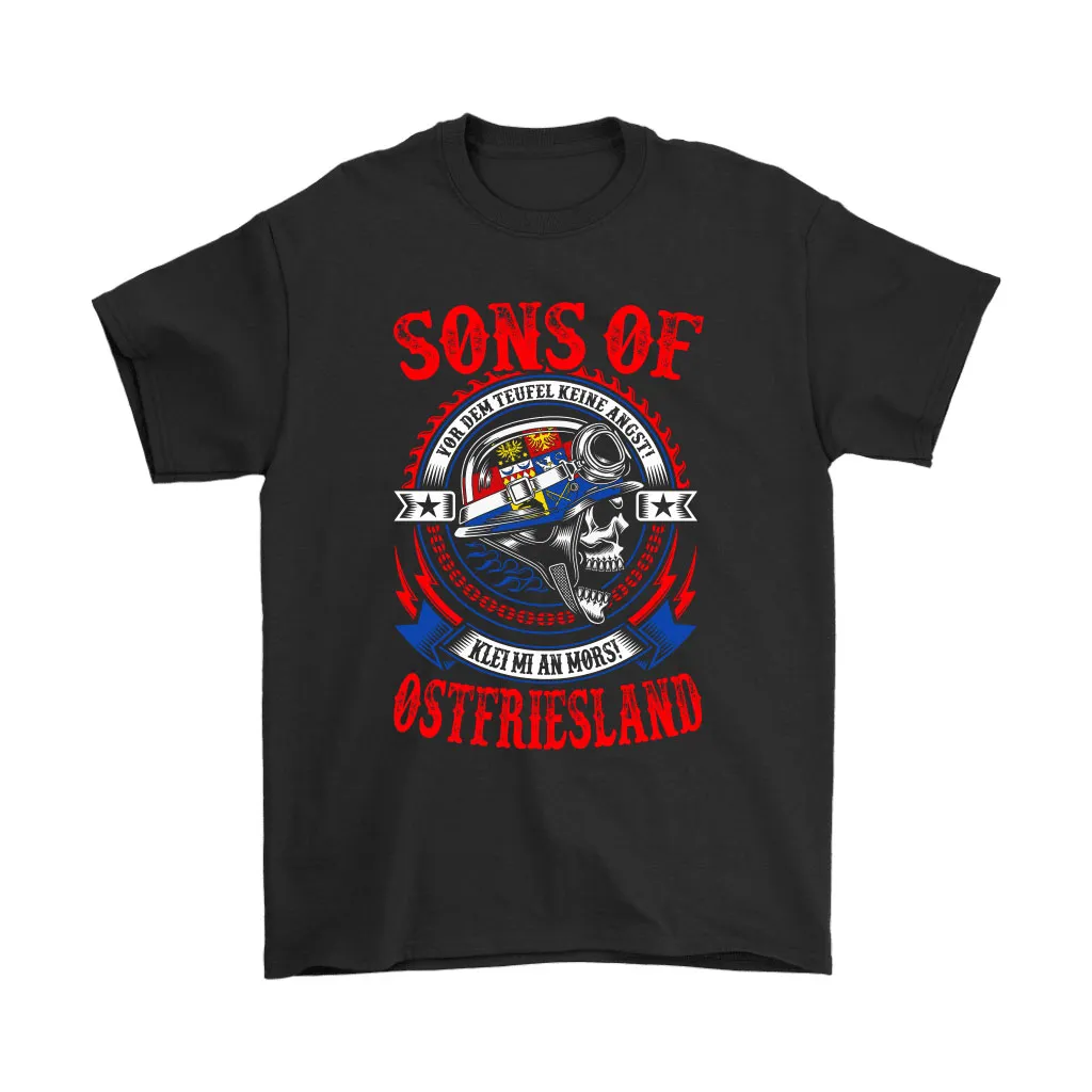 Sons Of Ostfriesland Vor Dem Teufel Keine Angst Unisex T-Shirt, Hoodie, Sweatshirt