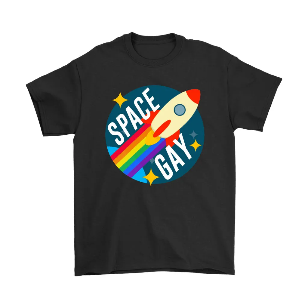 Space Gay Rocket Explore Lgbt Unisex T-Shirt, Hoodie, Sweatshirt