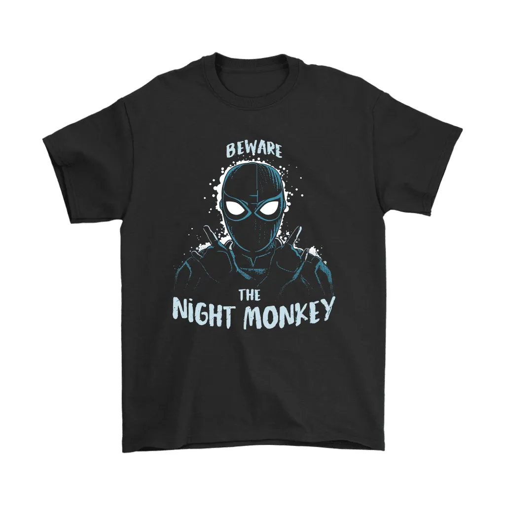 Spider-man Beware The Night Monkey Unisex T-Shirt, Hoodie, Sweatshirt