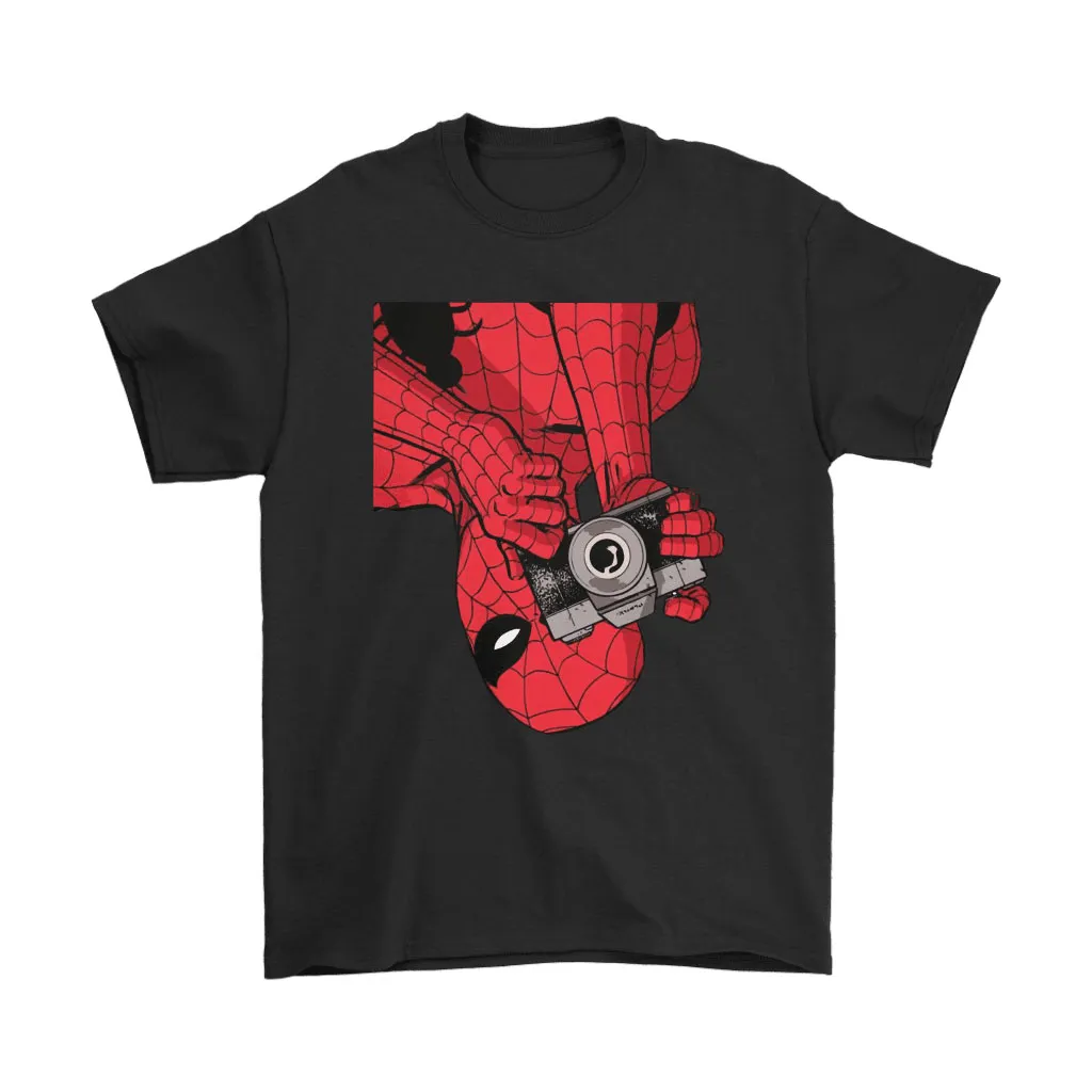 Spider-man Photographer Taking Your Picture Unisex T-Shirt, Hoodie, Sweatshirt