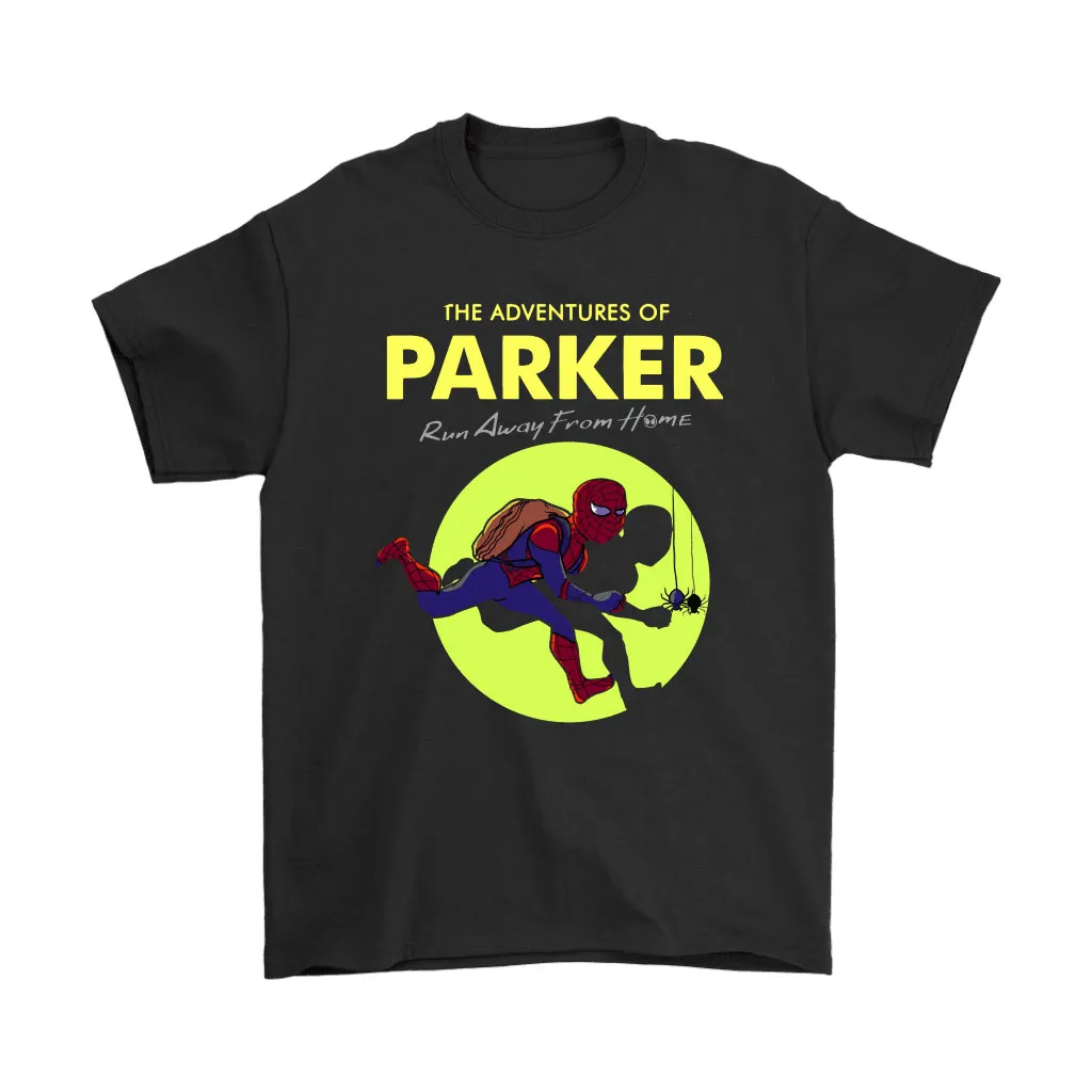 Spider-man The Adventures Of Parker Run Away From Home Unisex T-Shirt, Hoodie, Sweatshirt