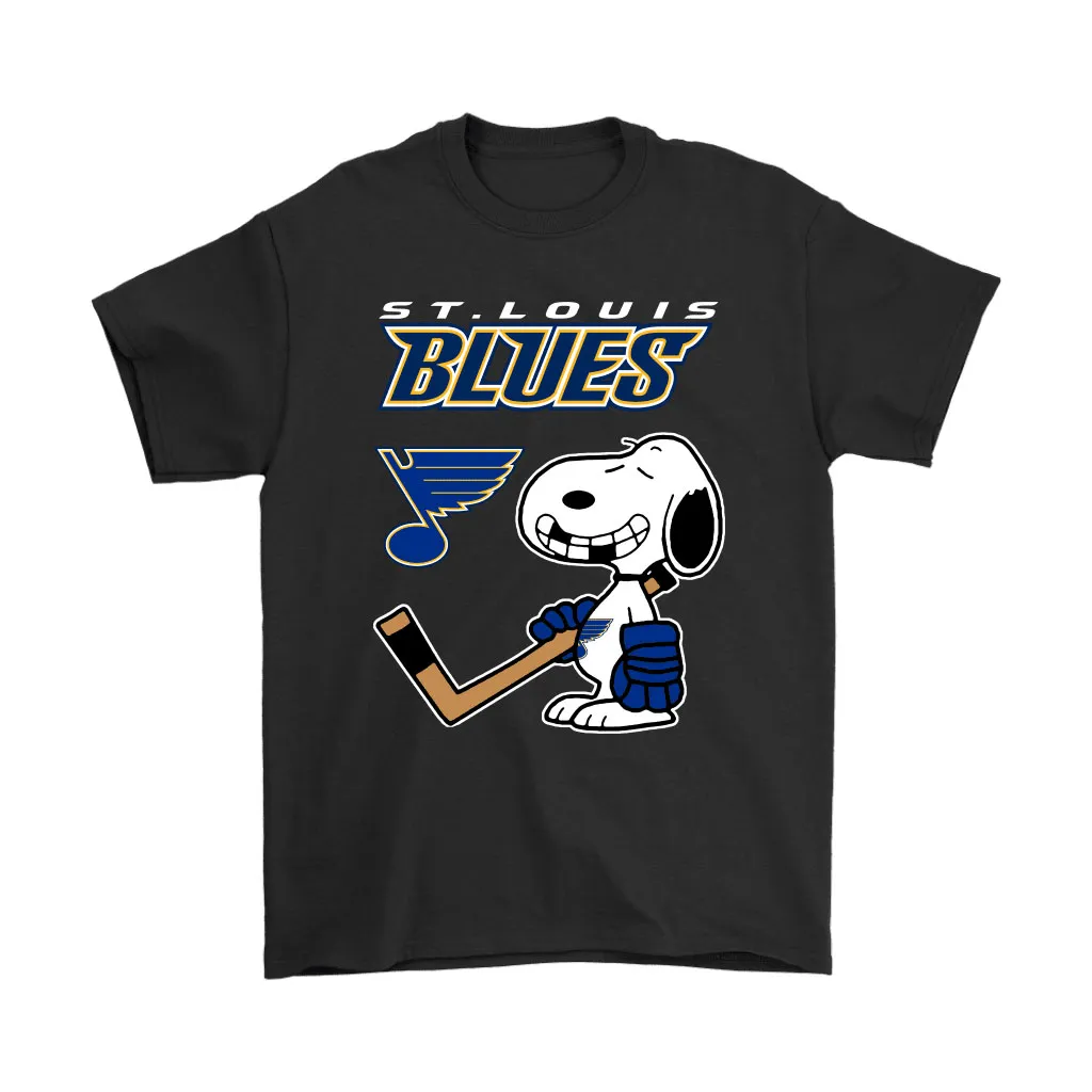 St Louis Blues Ice Hockey Broken Teeth Snoopy Nhl Unisex T-Shirt, Hoodie, Sweatshirt