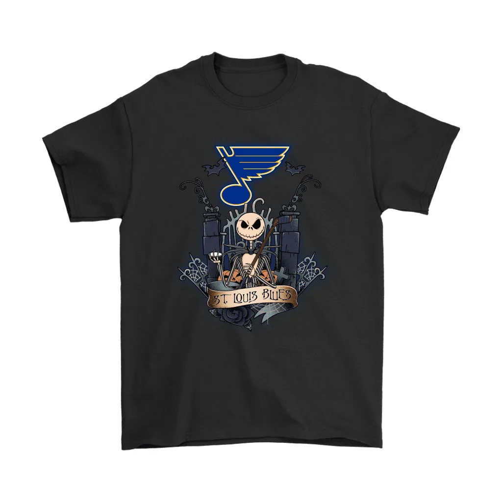 St Louis Blues Jack Skellington This Is Halloween Nhl Unisex T-Shirt, Hoodie, Sweatshirt