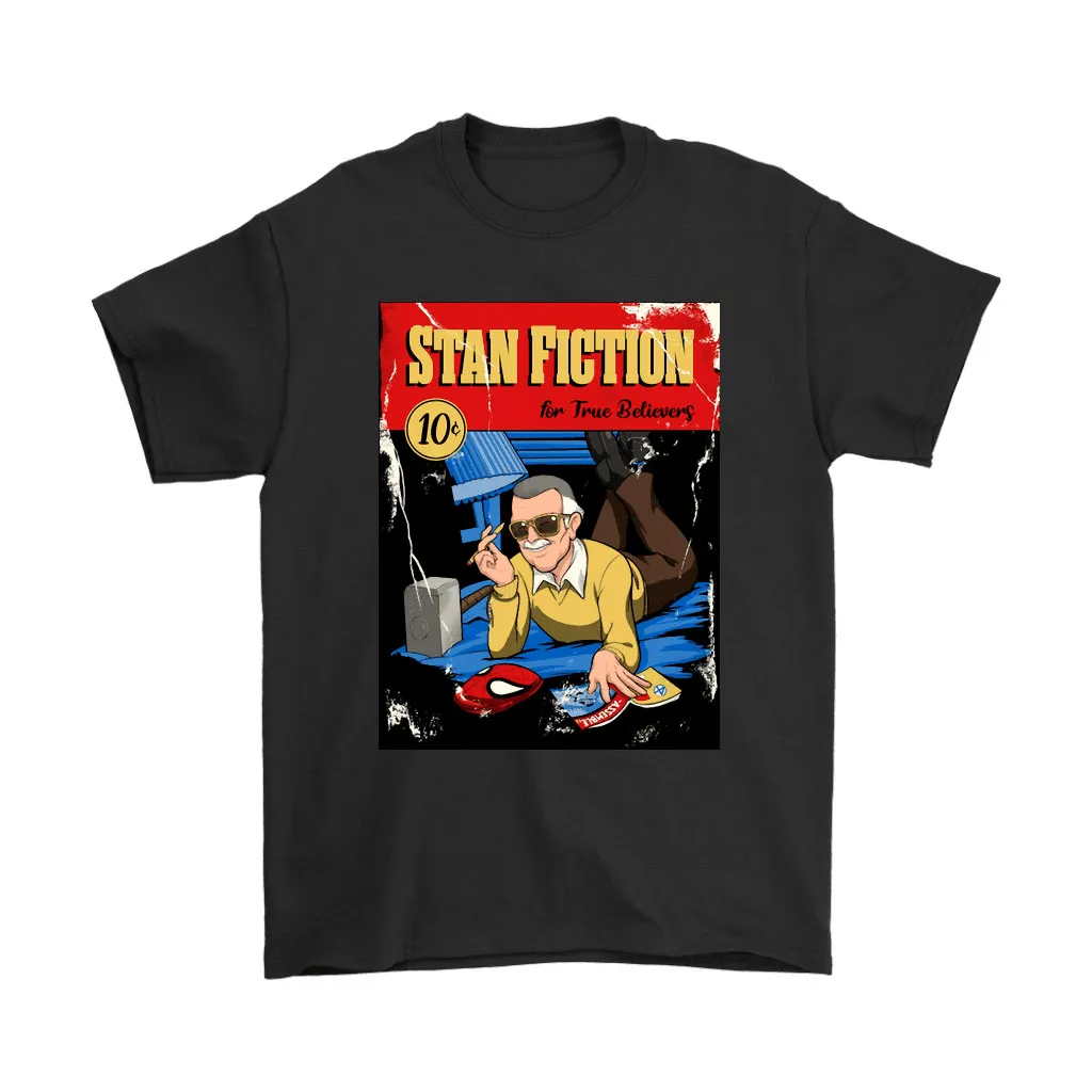 Stan Lee Fiction For True Believers Comic Style Unisex T-Shirt, Hoodie, Sweatshirt