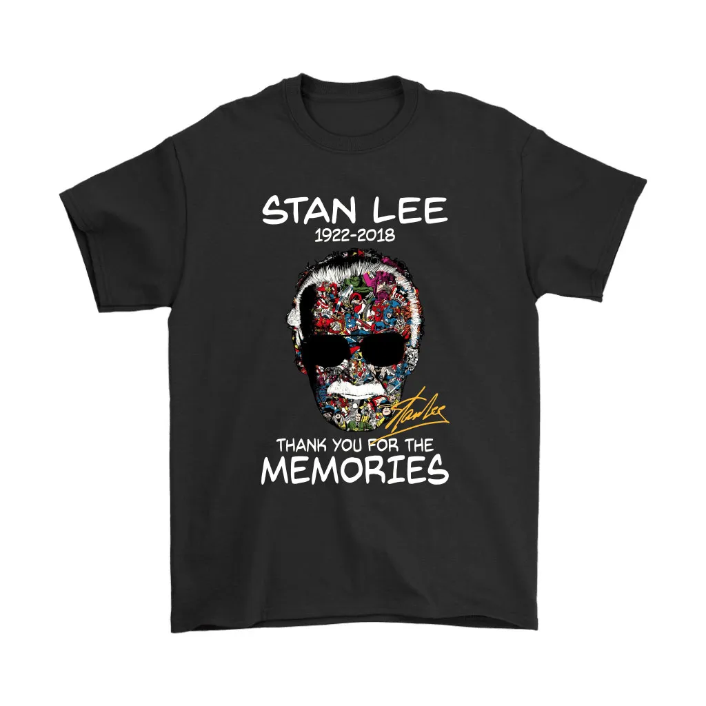 Stan Lee Rip 1922-2018 Thank You For The Memories Unisex T-Shirt, Hoodie, Sweatshirt