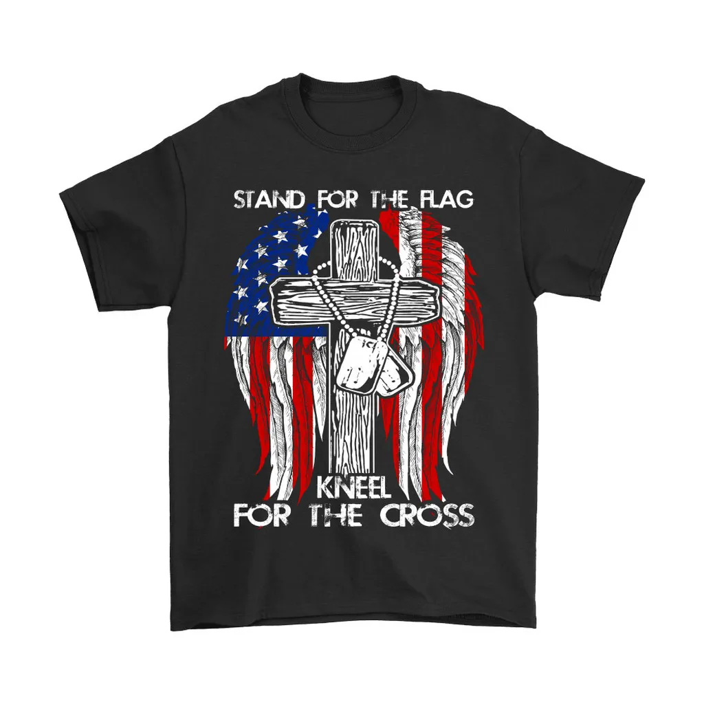 Stand For The Flag Kneel For The Cross Us Veteran Day Unisex T-Shirt, Hoodie, Sweatshirt