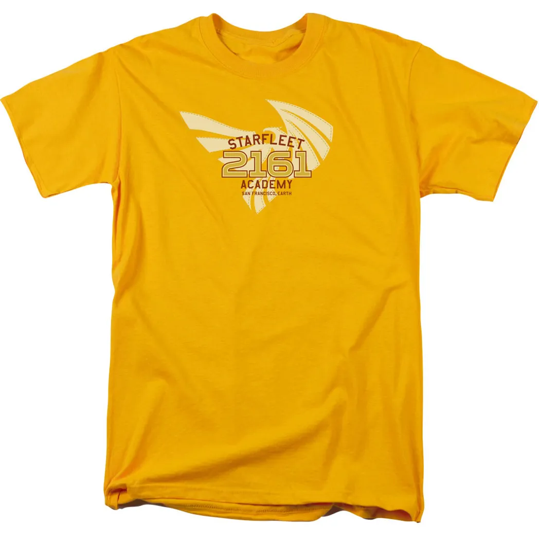 Star Trek 2161 Mens T Shirt Gold