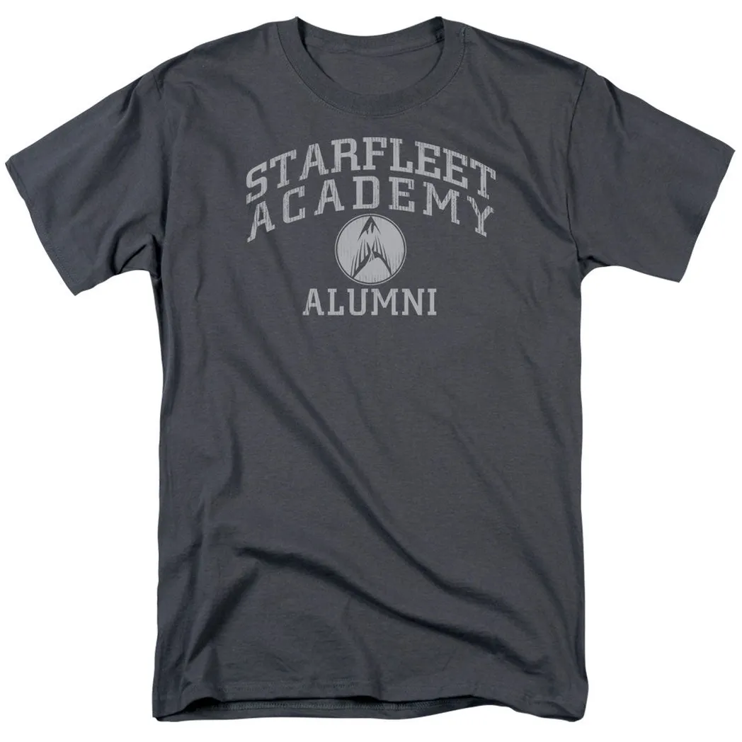 Star Trek Alumni Mens T Shirt Charcoal