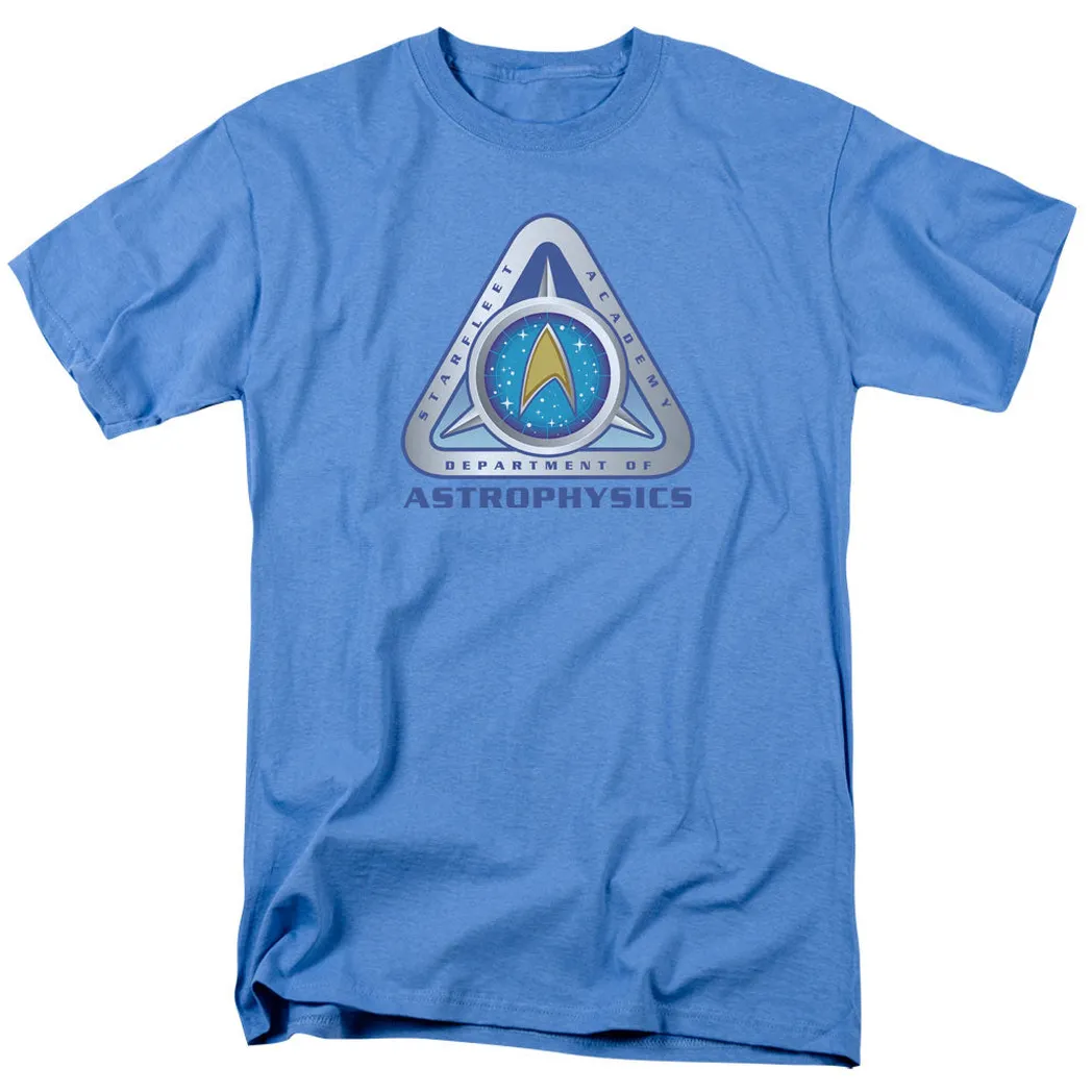 Star Trek AStar Trekrophysics Mens T Shirt Carolina Blue