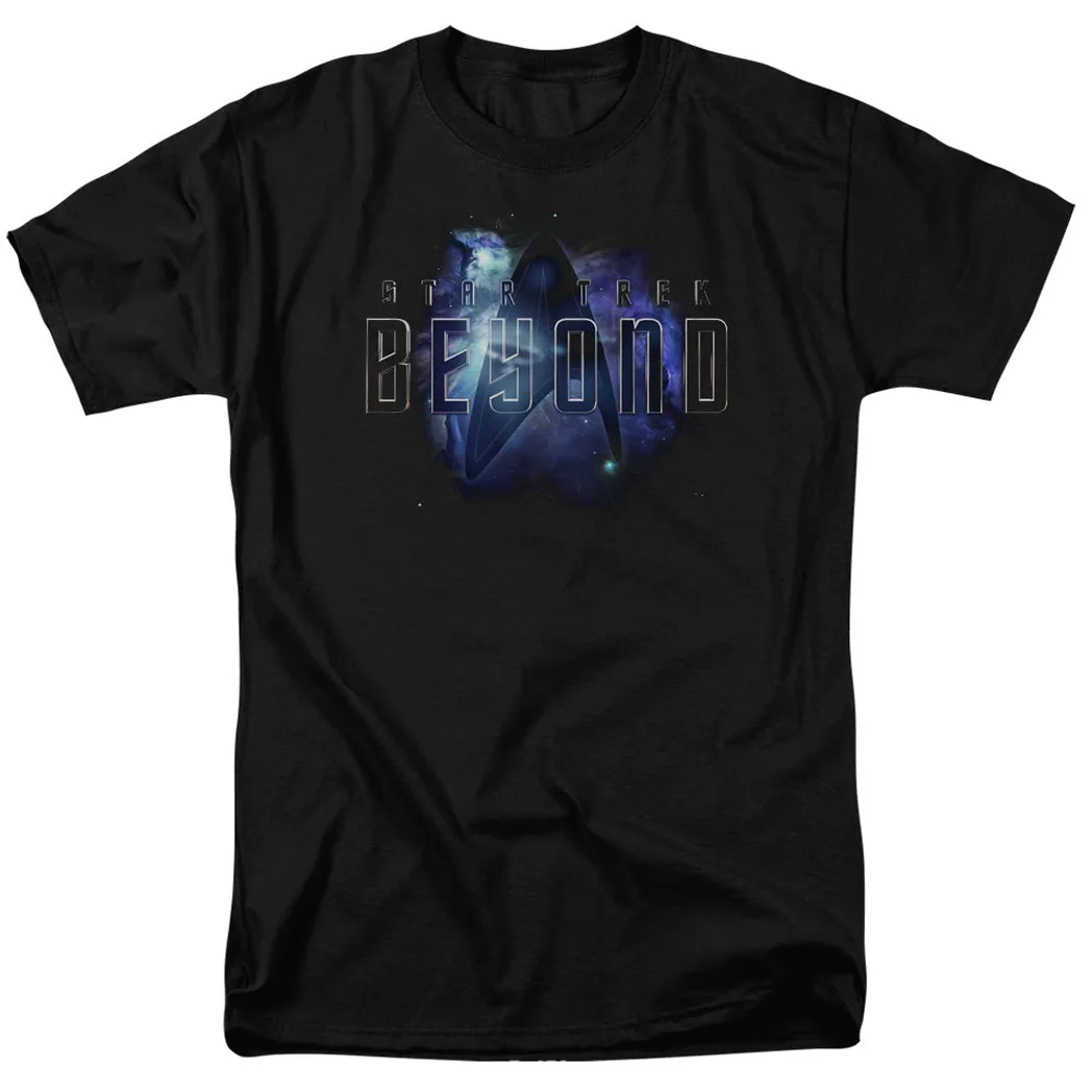 Star Trek Beyond Galaxy Beyond Mens T Shirt Black