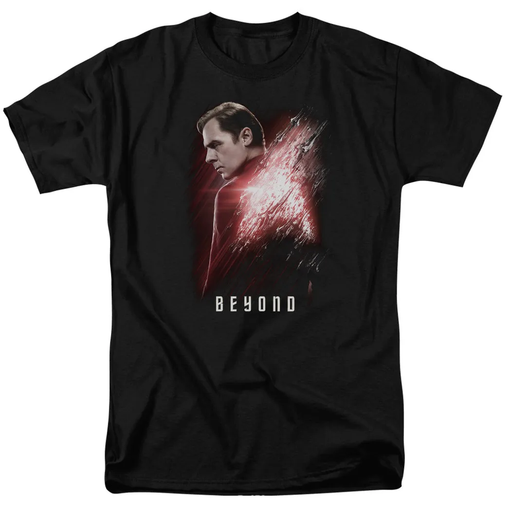 Star Trek Beyond Scotty PoStar Treker Mens T Shirt Black