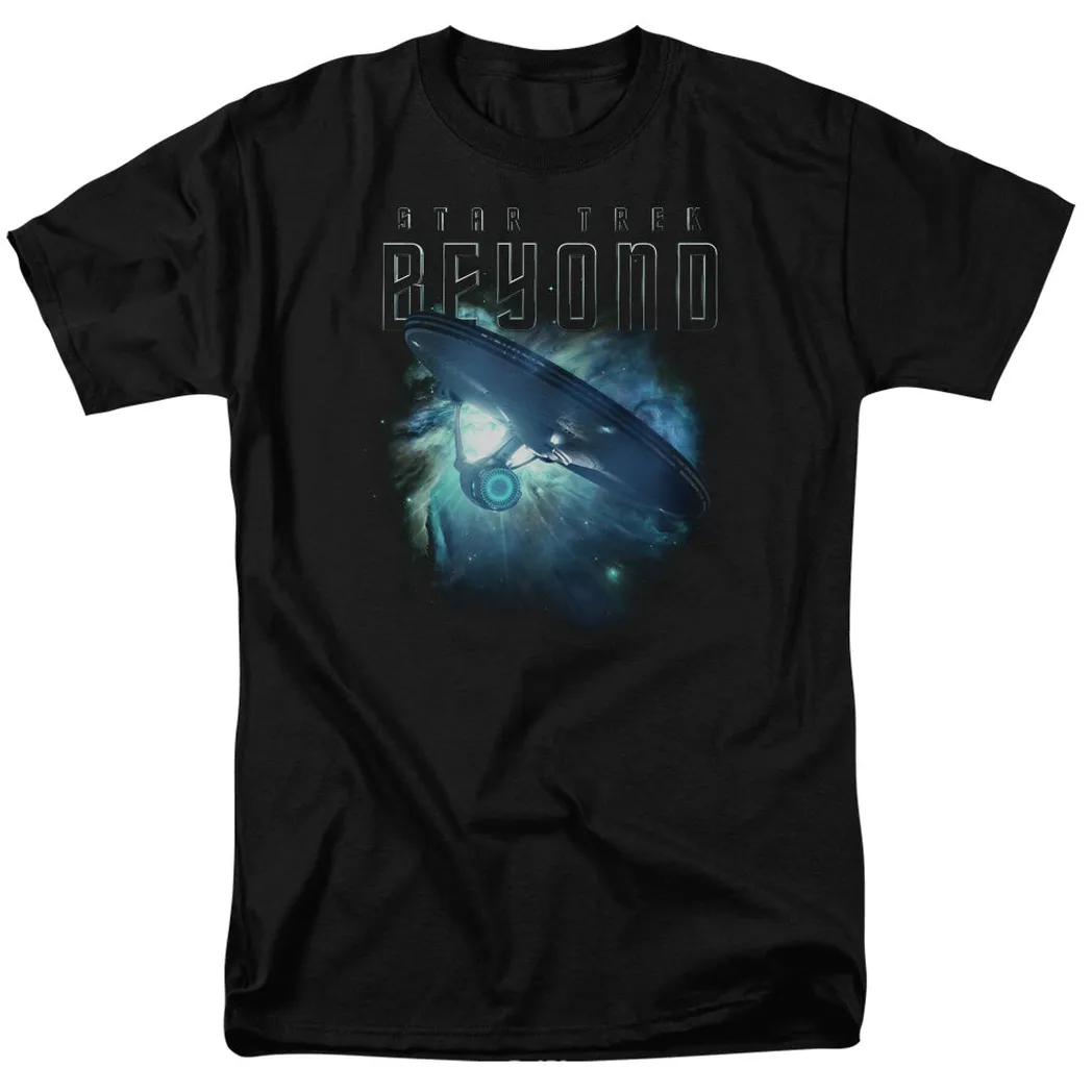 Star Trek Beyond Voyage Mens T Shirt Black