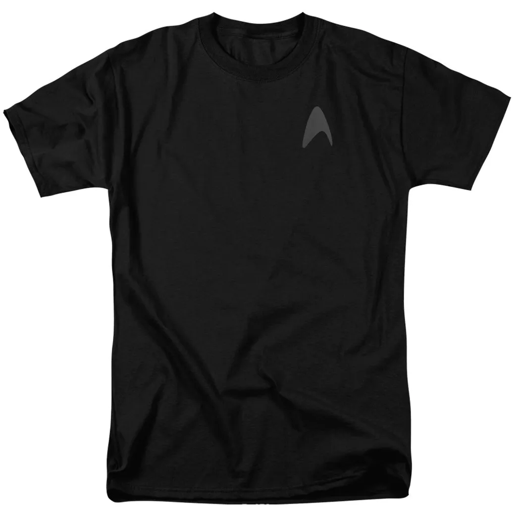 Star Trek Darkness Command Logo Mens T Shirt Black