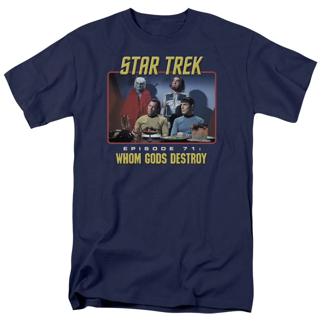 Star Trek Episode 71 Mens T Shirt Navy