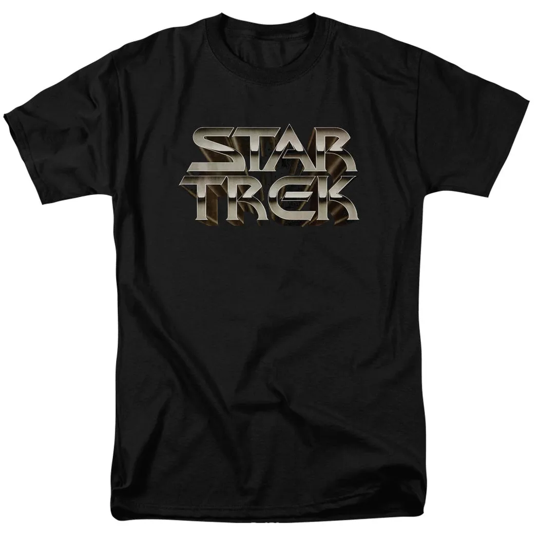 Star Trek Feel the Star Trekeel Mens T Shirt Black