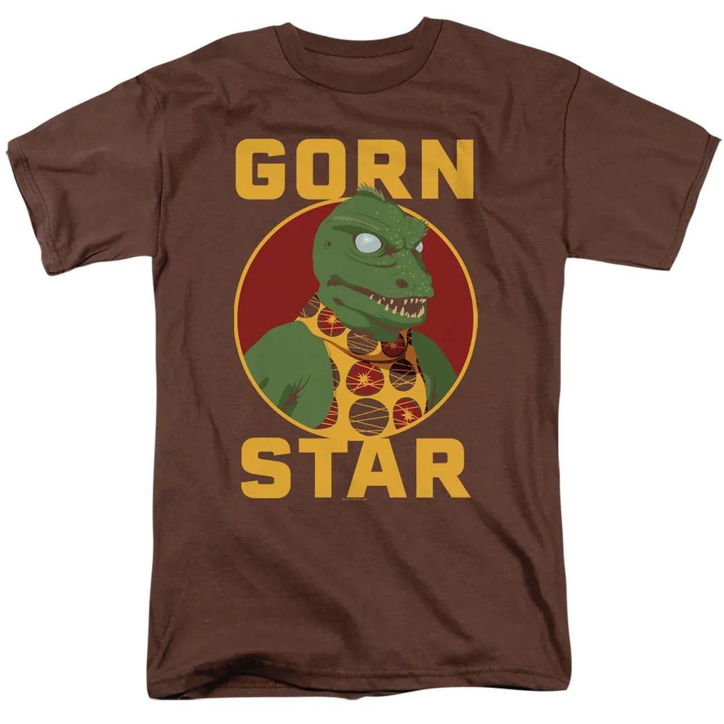 Star Trek Gorn Star Trekar Mens T Shirt Coffee