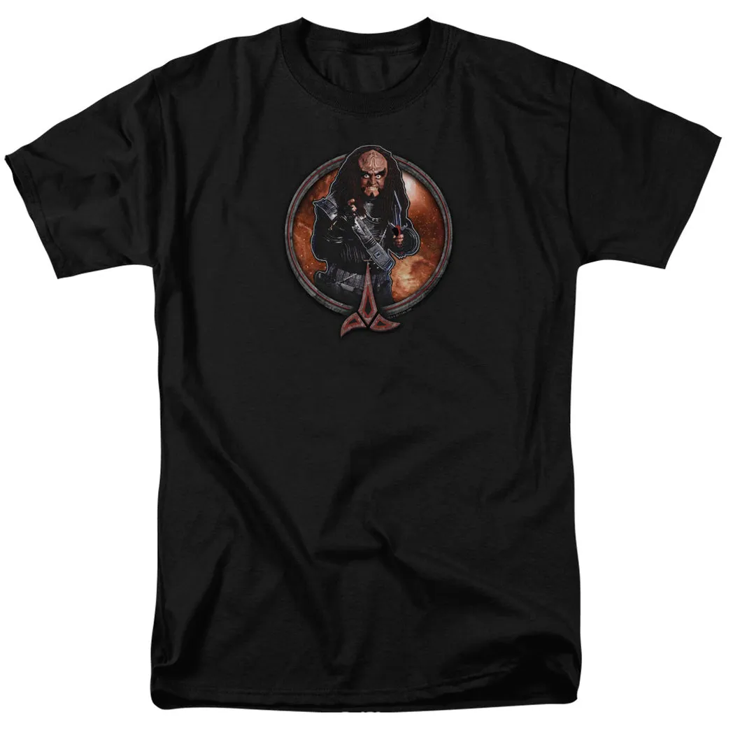 Star Trek Gowron Mens T Shirt Black