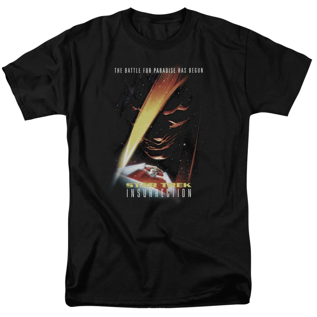 Star Trek Insurrection(Movie) Mens T Shirt Black