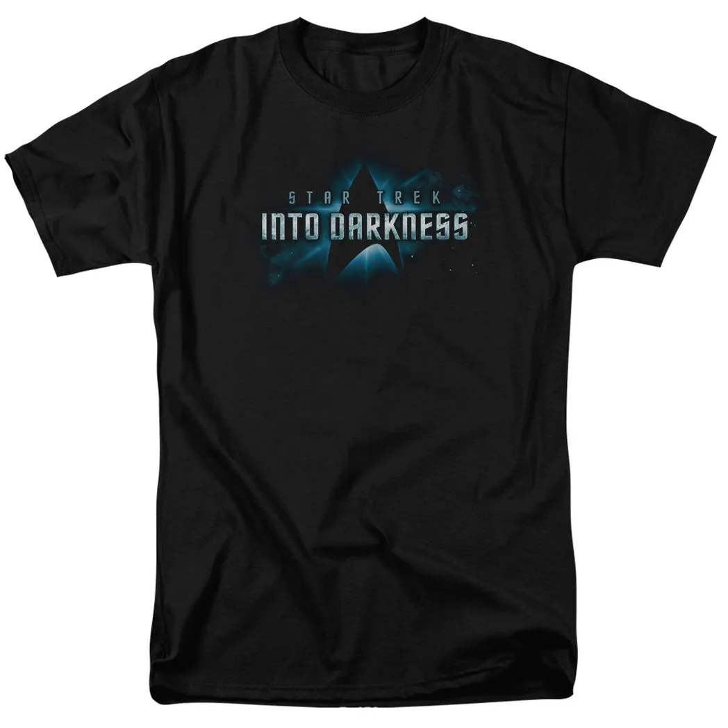 Star Trek Into Darkness Logo Mens T Shirt Black