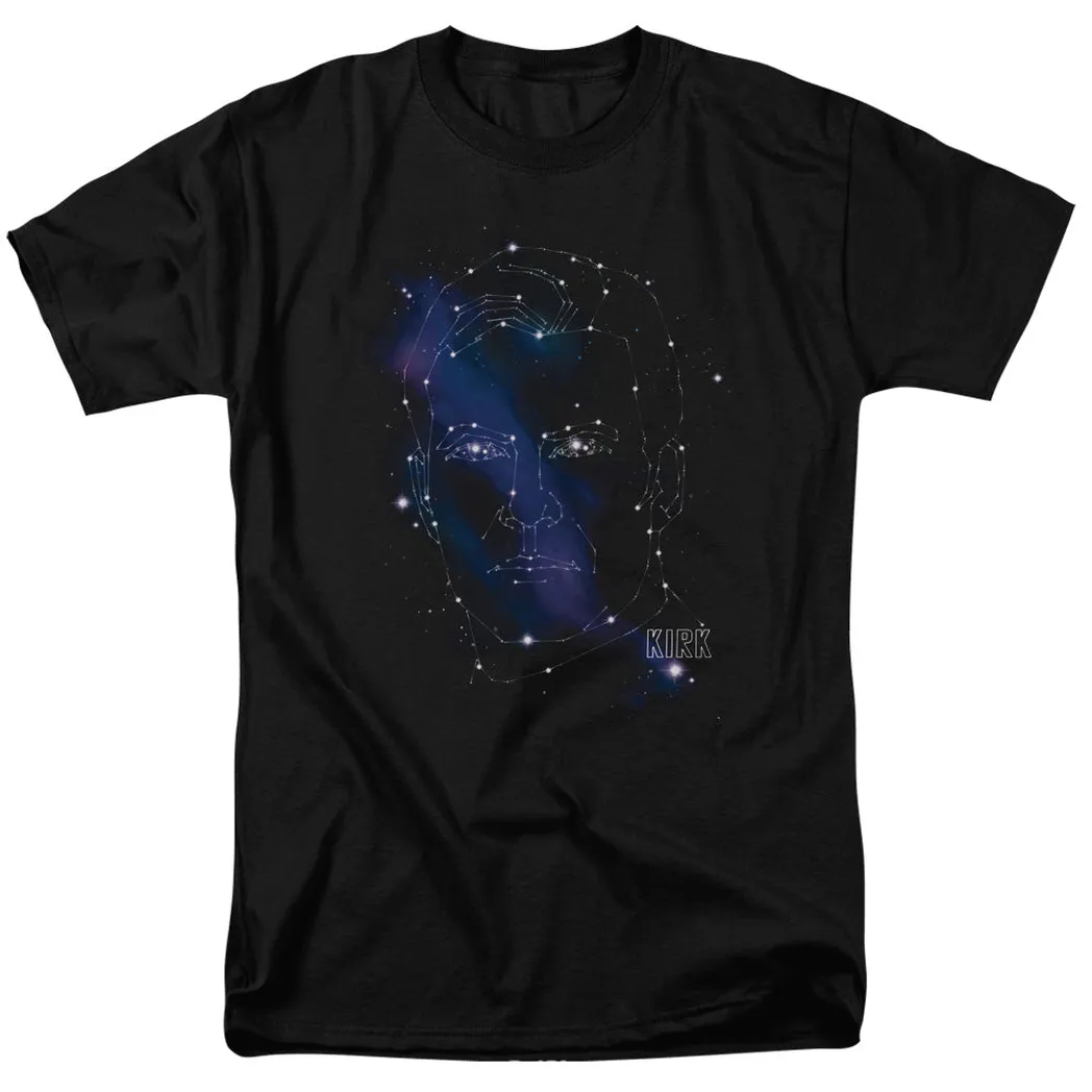 Star Trek Kirk ConStar Trekellations Mens T Shirt Black