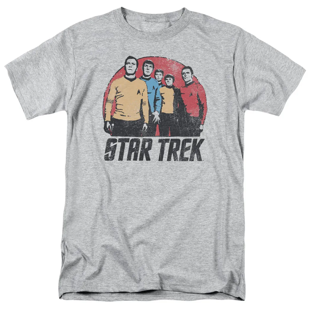 Star Trek Landing Party Mens T Shirt Athletic Heather