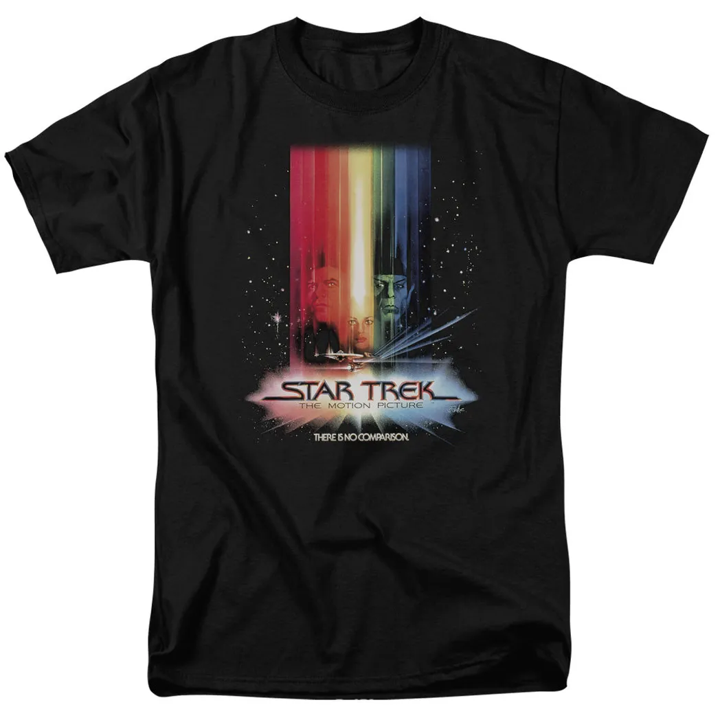 Star Trek Motion Picture PoStar Treker Mens T Shirt Black