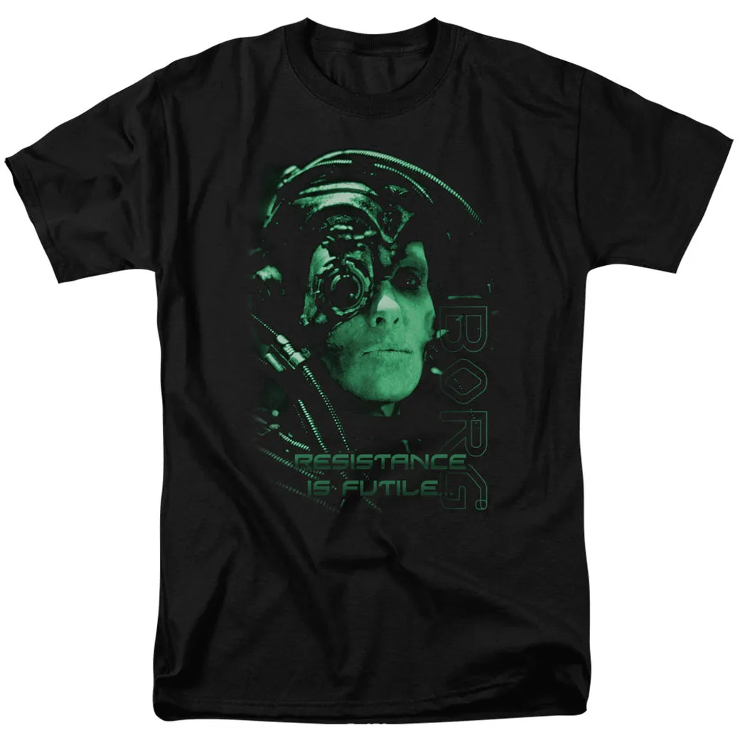 Star Trek ResiStar Trekance is Futile Mens T Shirt Black