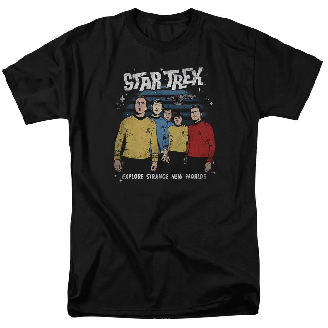 Star Trek Star Trekange New World Mens T Shirt Black