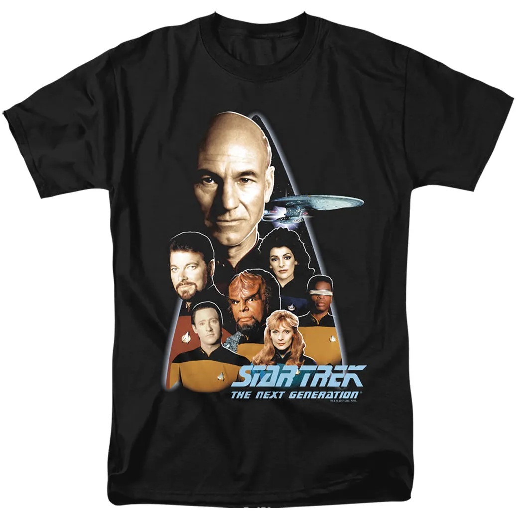 Star Trek the Next Generation Mens T Shirt Black