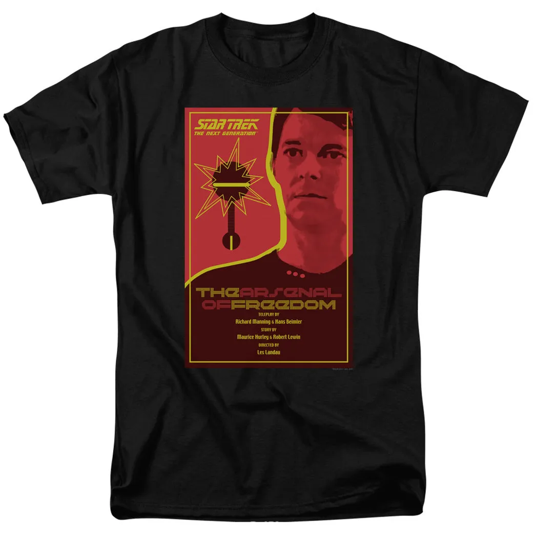 Star Trek Tng Season 1 Episode 21 Mens T Shirt Black