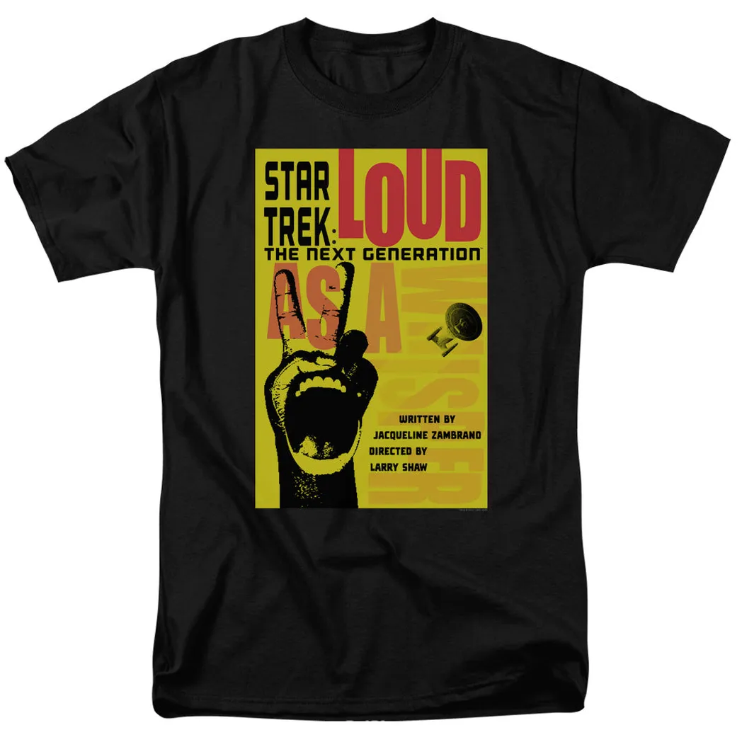 Star Trek Tng Season 2 Episode 5 Mens T Shirt Black