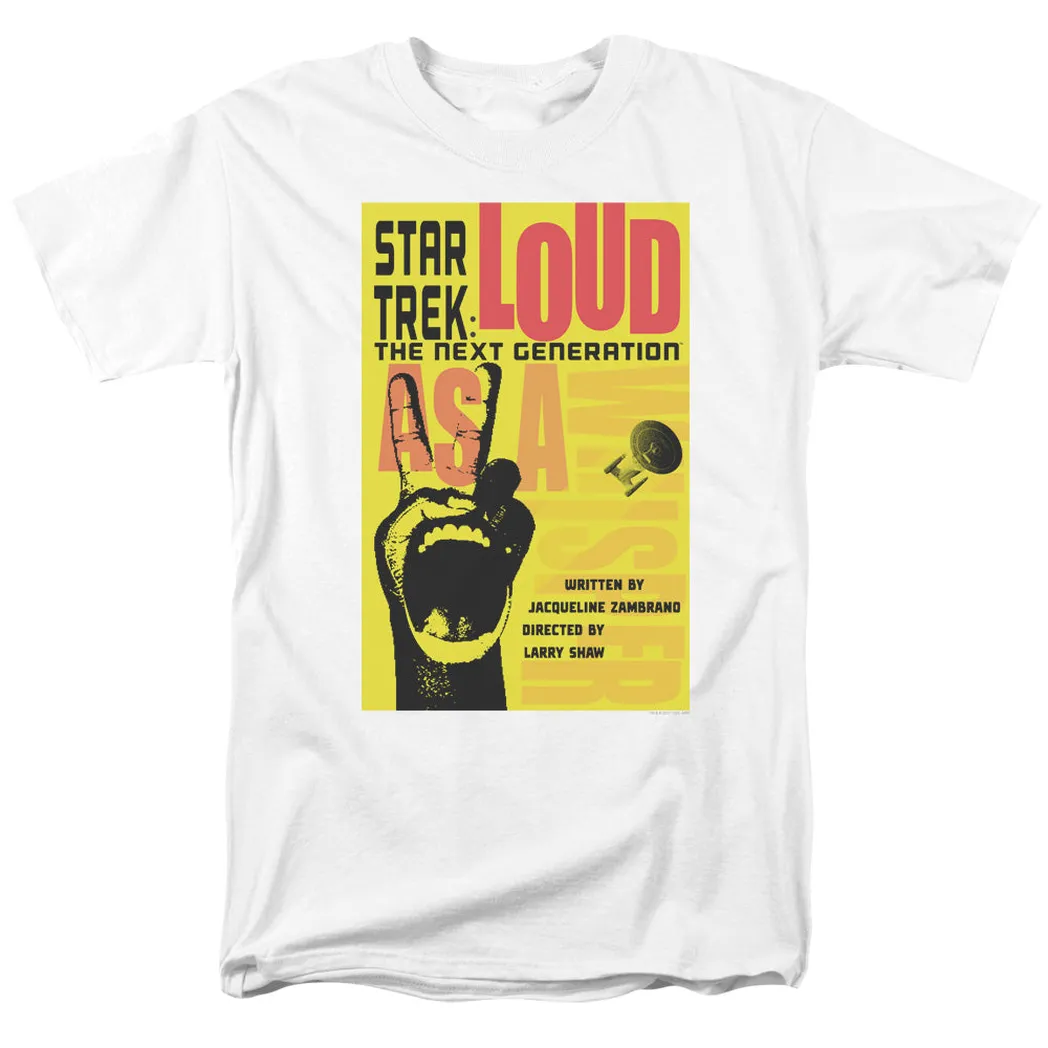 Star Trek Tng Season 2 Episode 5 Mens T Shirt White