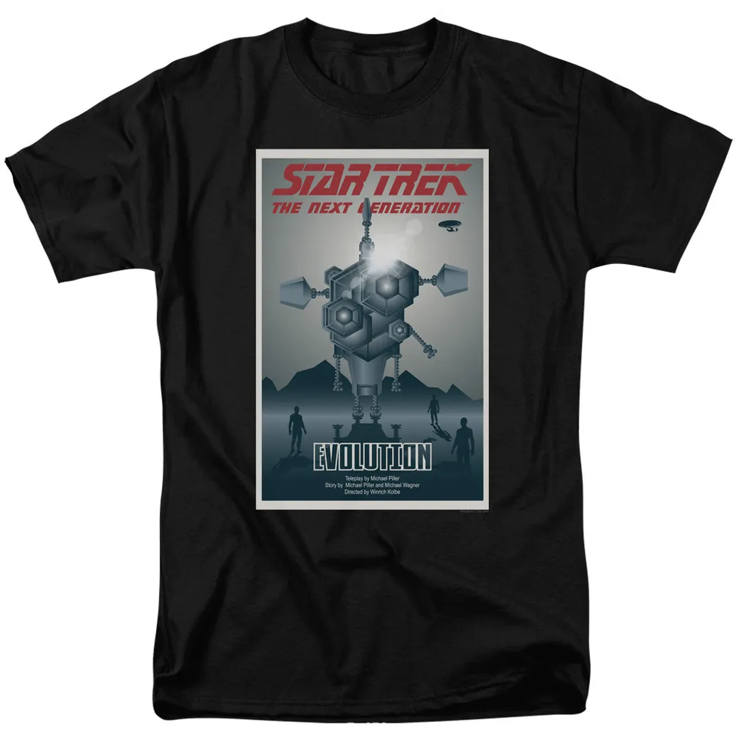 Star Trek Tng Season 3 Episode 1 Mens T Shirt Black